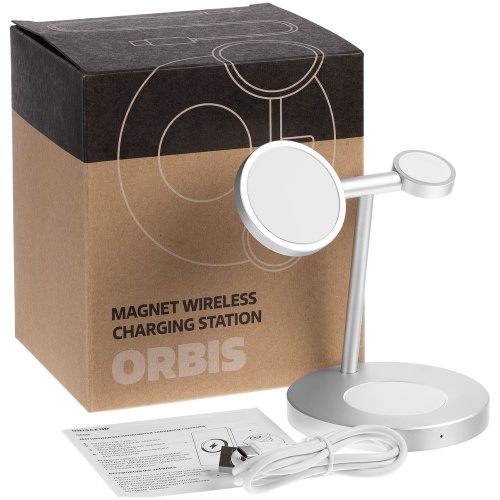 Зарядная станция Orbis, серебристая фото 10 Зарядная станция Orbis, серебристая фото 10