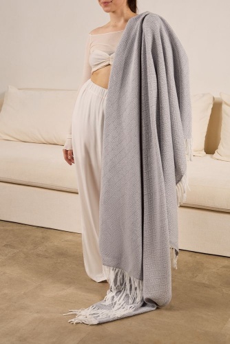 Плед «Капри», серый фото 3