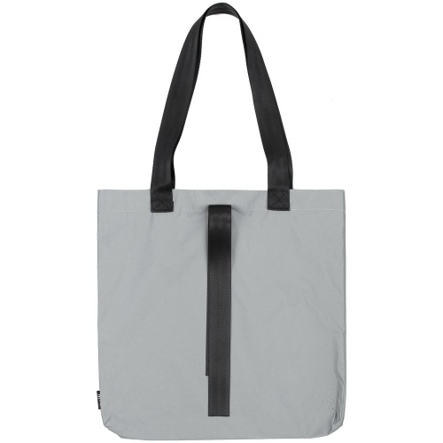 Шопер Manifest из светоотражающей ткани, серый фото 6 Шопер Manifest из светоотражающей ткани, серый фото 6