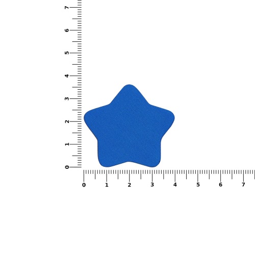 Наклейка тканевая Lunga Bial, M, синяя фото 2 Наклейка тканевая Lunga Bial, M, синяя фото 2