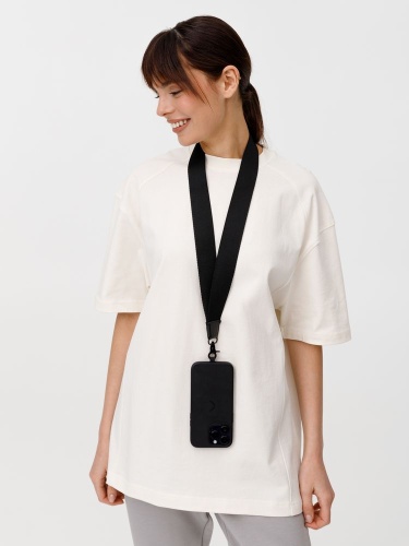 Ланьярд Band, черный фото 3 Ланьярд Band, черный фото 3