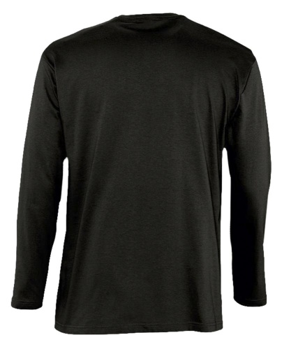 Футболка с длинным рукавом Monarch 150, черная фото 3 Футболка с длинным рукавом Monarch 150, черная фото 3