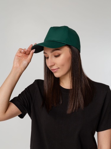 Бейсболка Unit Promo, темно-зеленая фото 7 Бейсболка Unit Promo, темно-зеленая фото 7