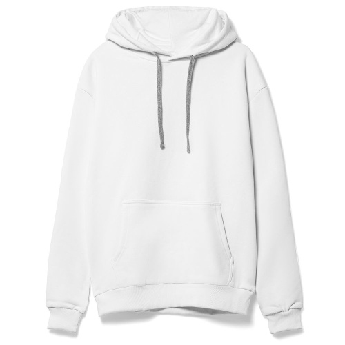 Толстовка с капюшоном Unit Kirenga Heavy, белая Толстовка с капюшоном Unit Kirenga Heavy, белая