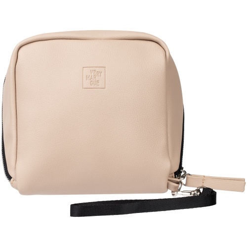 Дорожная косметичка Cubo, бежевая фото 4 Дорожная косметичка Cubo, бежевая фото 4