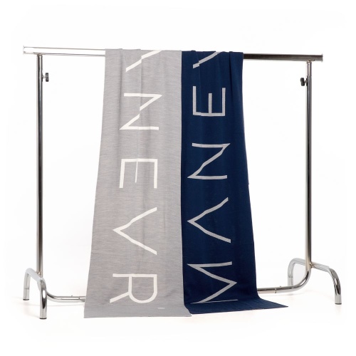 Шарф Bereg, молочный с серым фото 9