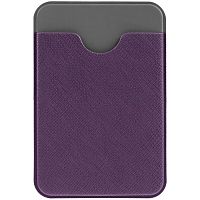 Чехол для карты на телефон Devon, фиолетовый с серым