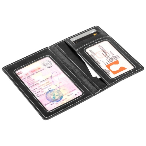 Бумажник водителя Apache, черный фото 6