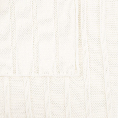 Плед Tressa, белый (молочный) фото 2