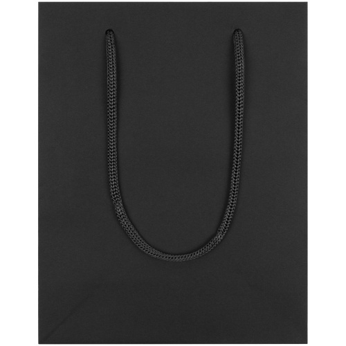 Пакет бумажный Vid S, черный фото 2