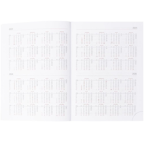 Ежедневник Nebraska, недатированный, черный фото 7 Ежедневник Nebraska, недатированный, черный фото 7