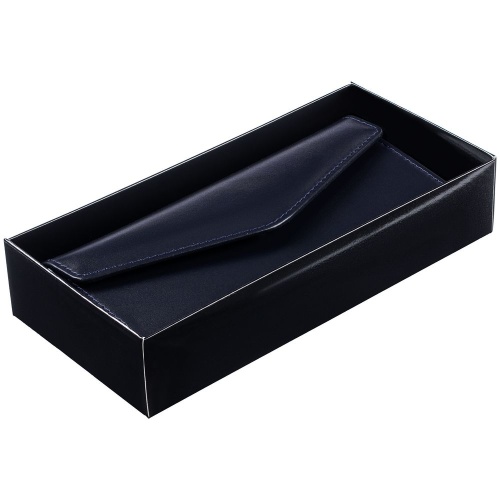 Футляр для очков Signature, синий фото 7 Футляр для очков Signature, синий фото 7