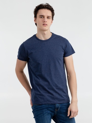Футболка мужская Regent Fit 150, синий меланж фото 3