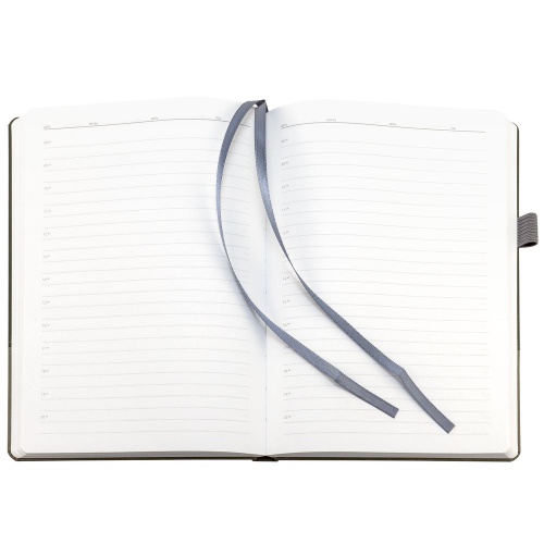 Ежедневник Horizon, недатированный, серый фото 4