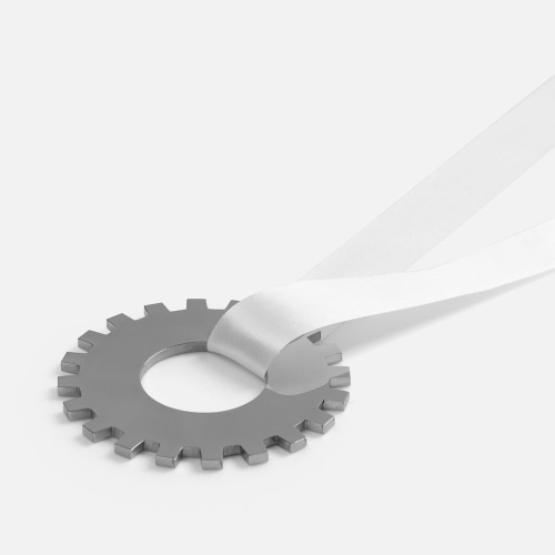 Медаль Industrial с сатиновой лентой Медаль Industrial с сатиновой лентой