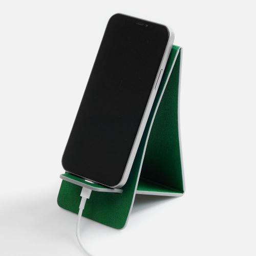 Подставка для телефона Petrus, зеленая фото 2 Подставка для телефона Petrus, зеленая фото 2