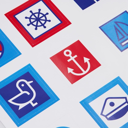 Стикерпак бумажный Industry, море фото 2 Стикерпак бумажный Industry, море фото 2