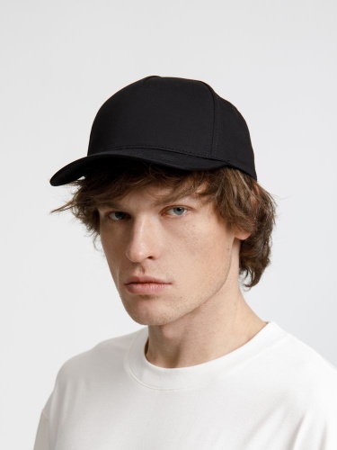 Бейсболка Seguro, черная фото 3 Бейсболка Seguro, черная фото 3