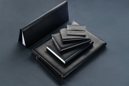 Чехол для карточек Linen, черный фото 9 Чехол для карточек Linen, черный фото 9