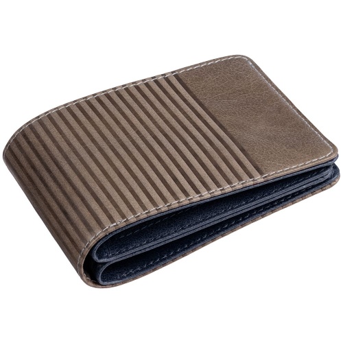 Портмоне inCase, серое с синим Портмоне inCase, серое с синим