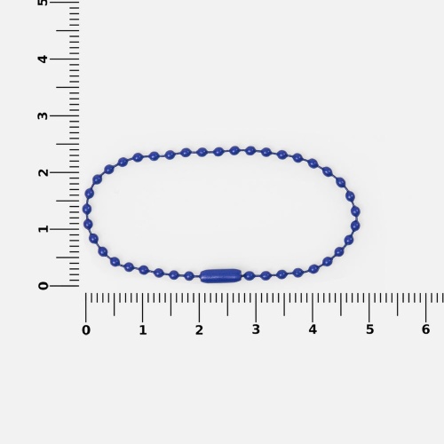 Цепочка для крепления Sharic, синяя фото 2