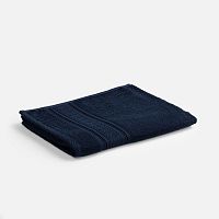 Полотенце махровое Terrychic, среднее, темно-синее