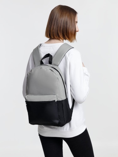 Рюкзак Base Up, черный с серым фото 4 Рюкзак Base Up, черный с серым фото 4