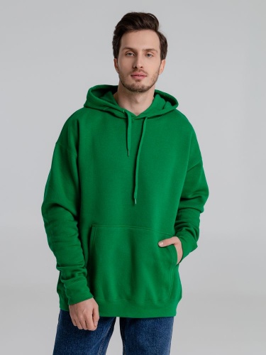 Толстовка с капюшоном Slam 320, ярко-зеленая фото 6 Толстовка с капюшоном Slam 320, ярко-зеленая фото 6