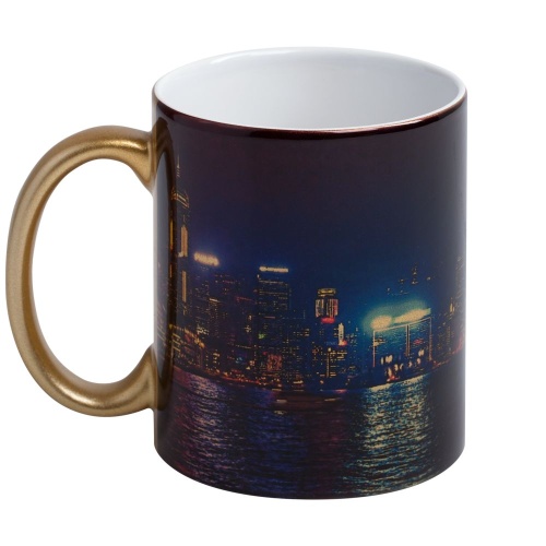 Кружка Ore для сублимационной печати, золотистая фото 4 Кружка Ore для сублимационной печати, золотистая фото 4