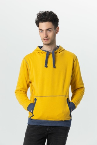 Двусторонняя толстовка Revers, синяя с желтым фото 10 Двусторонняя толстовка Revers, синяя с желтым фото 10