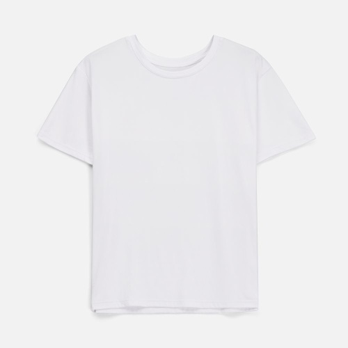 Футболка унисекс Senti, белая фото 2