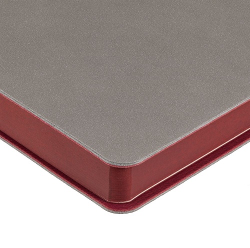 Ежедневник Flexpen, недатированный, серебристо-бордовый фото 6