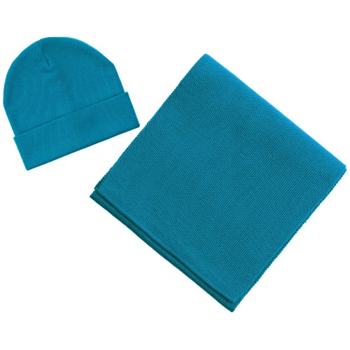 Шарф Glenn, бирюзовый фото 6 Шарф Glenn, бирюзовый фото 6