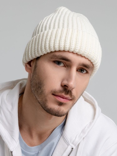 Шапка Nordkapp, молочно-белая фото 9 Шапка Nordkapp, молочно-белая фото 9