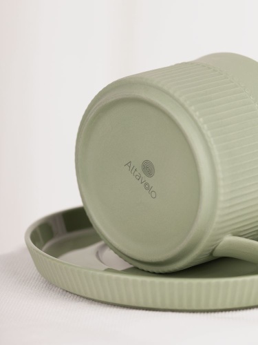 Чайная пара Pastello Moderno, зеленая фото 4 Чайная пара Pastello Moderno, зеленая фото 4