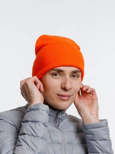 Шапка Urban Flow, оранжевая фото 3 Шапка Urban Flow, оранжевая фото 3