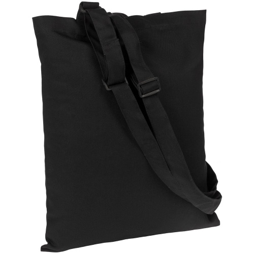 Сумка для покупок с регулируемыми ручками Leta, черная Сумка для покупок с регулируемыми ручками Leta, черная