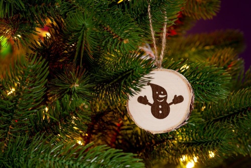 Подвеска Logger, малая, со снеговиком фото 3 Подвеска Logger, малая, со снеговиком фото 3