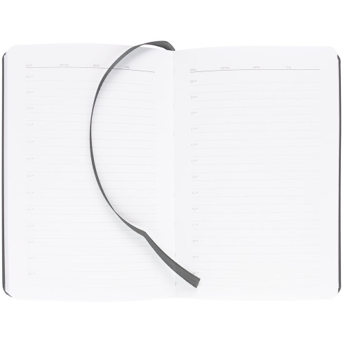 Ежедневник Base Mini, недатированный, темно-серый фото 7 Ежедневник Base Mini, недатированный, темно-серый фото 7