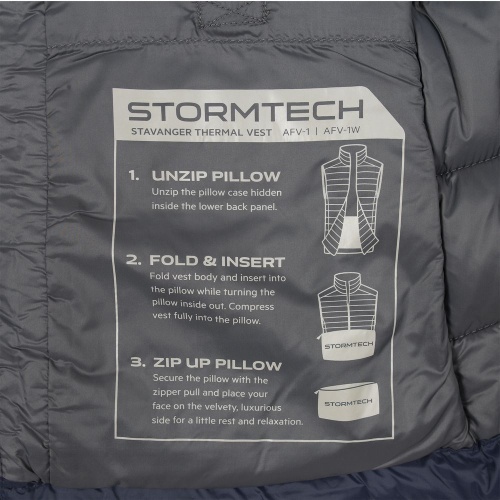 Жилет компактный женский Stavanger, черный фото 11 Жилет компактный женский Stavanger, черный фото 11