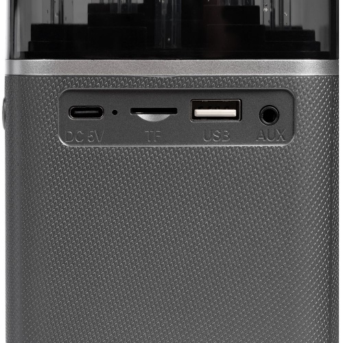 Беспроводная колонка с подсветкой citySound, черная фото 7