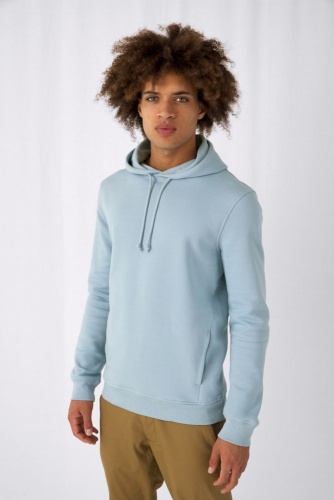 Толстовка с капюшоном унисекс BNC Inspire (Organic), желтая фото 6 Толстовка с капюшоном унисекс BNC Inspire (Organic), желтая фото 6