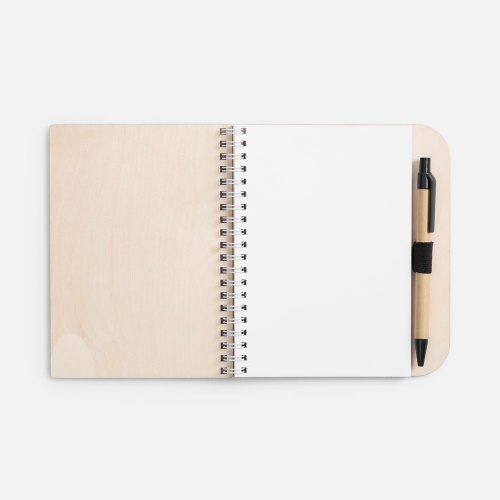 Блокнот на пружине Woodpad на заказ фото 3 Блокнот на пружине Woodpad на заказ фото 3