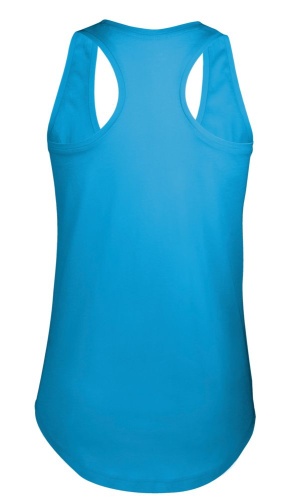 Майка женская Moka 110, ярко-голубая фото 3