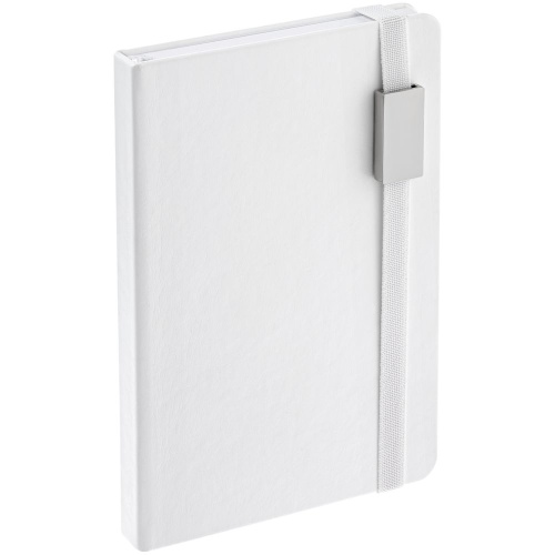 Ежедневник Replica Metal Mini, недатированный, белый фото 4