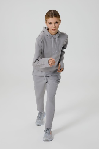 Худи унисекс Begi, серое фото 4 Худи унисекс Begi, серое фото 4