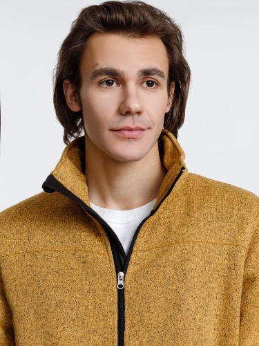 Куртка унисекс Gotland, горчичная фото 5