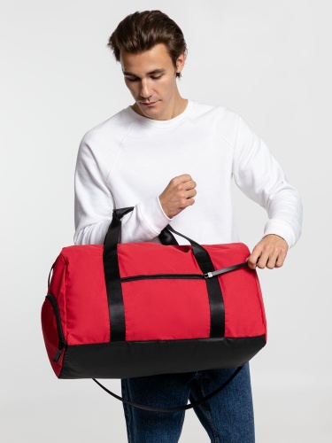 Сумка дорожная urbanPulse, красная фото 6