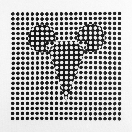 Футболка мужская Optical Mouse, серый меланж фото 3