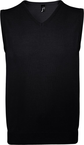 Жилет унисекс Gentlemen, черный Жилет унисекс Gentlemen, черный